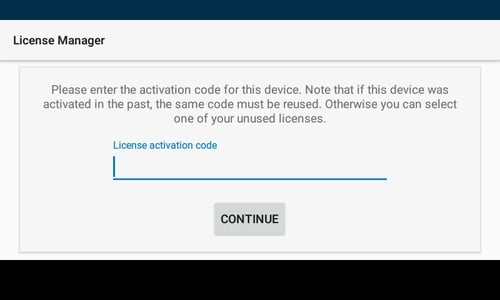 Add Activation Code License Manager