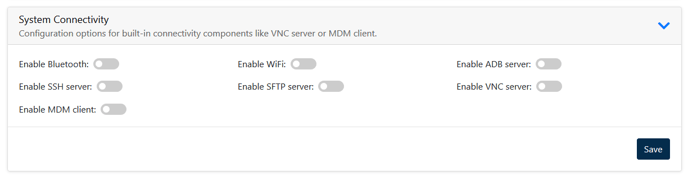 SystemConnectivityProvisioning